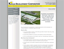 Tablet Screenshot of kasundevelopment.com